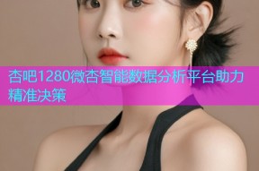 杏吧1280微杏智能数据分析平台助力精准决策