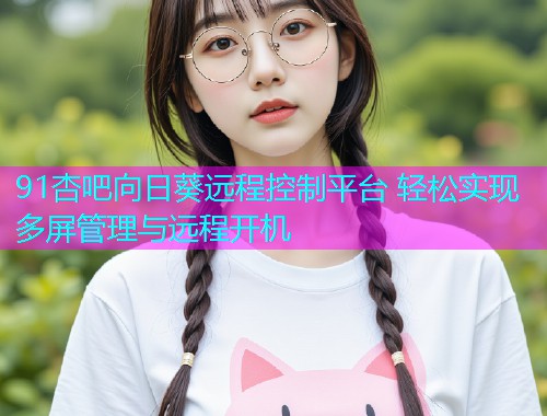 91杏吧向日葵远程控制平台 轻松实现多屏管理与远程开机  第1张