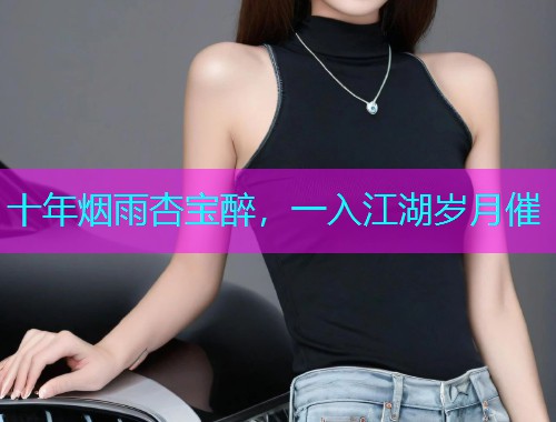 十年烟雨杏宝醉，一入江湖岁月催  第1张